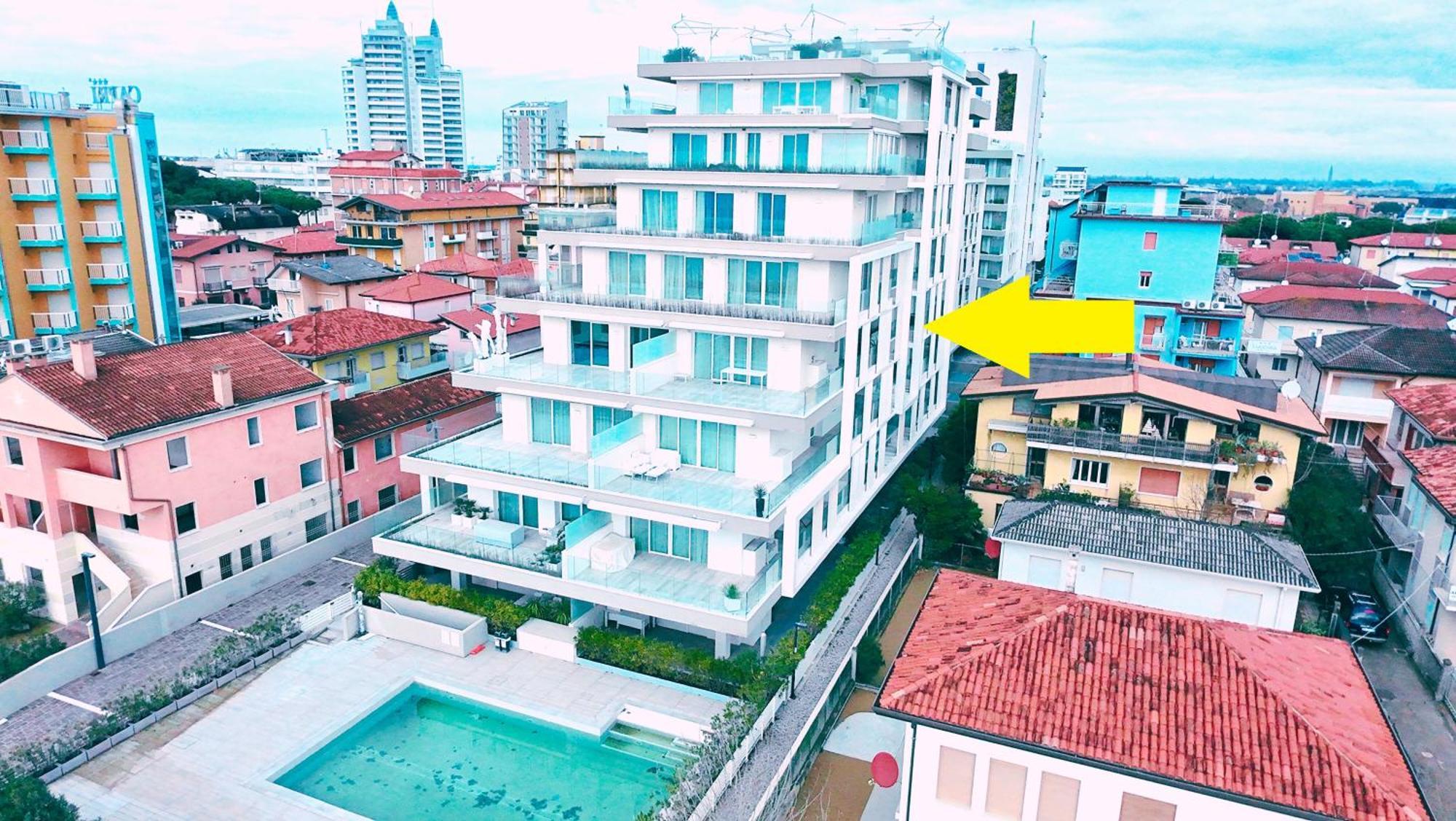 Tahiti Frontemare - - Solo Famiglie Appartamento Lido di Jesolo